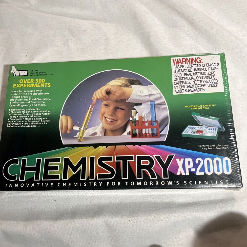 Chemistry Xp-2000 Vintage Kids Chemistry Set